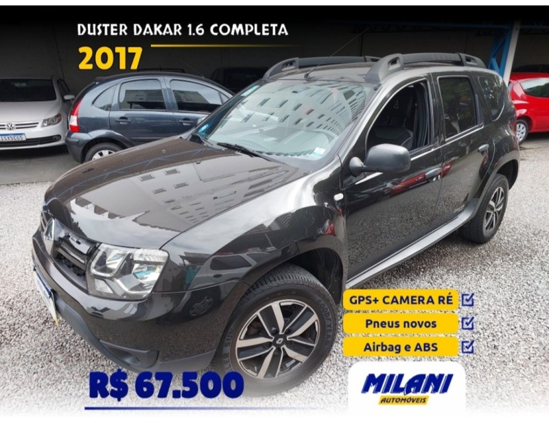 duster 1.6 dakar 4x2 16v flex 4p manual 2017 bento goncalves