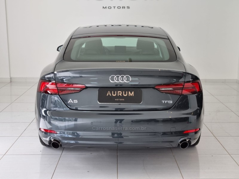 A5 2.0 TFSI SPORTBACK ATTRACTION 16V GASOLINA 4P MULTITRONIC - 2018 - CAXIAS DO SUL