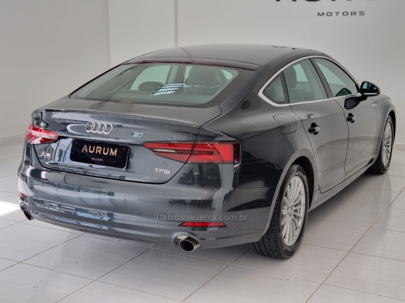 A5 2.0 TFSI SPORTBACK ATTRACTION 16V GASOLINA 4P MULTITRONIC - 2018 - CAXIAS DO SUL