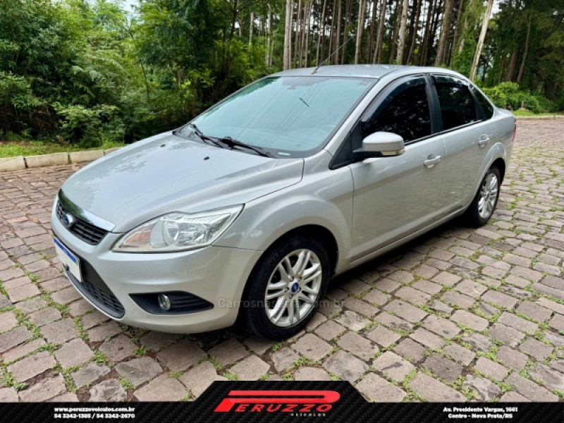 focus 1.6 glx sedan 16v flex 4p manual 2012 nova prata