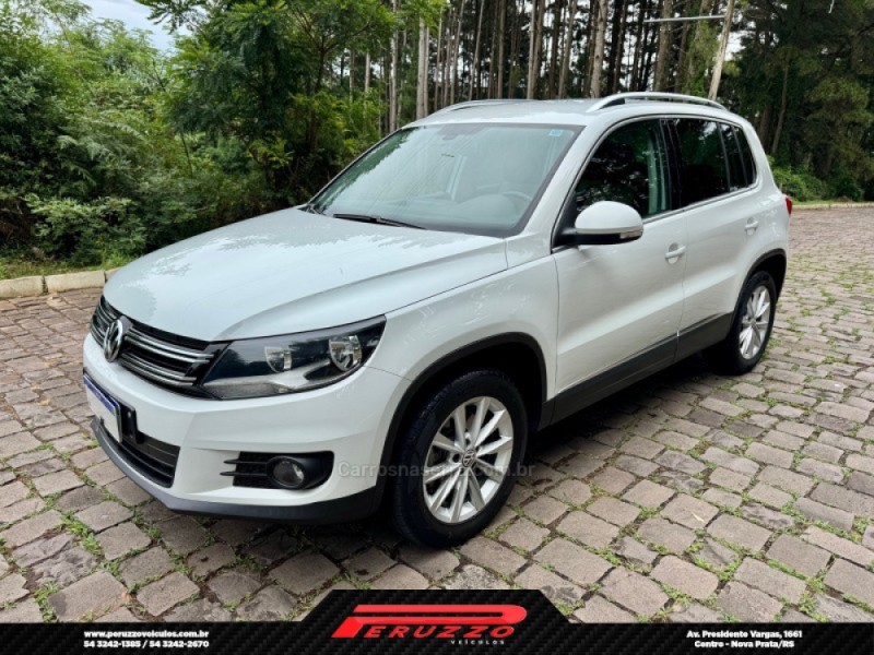 tiguan 2.0 tsi 16v turbo gasolina 4p tiptronic 2015 nova prata