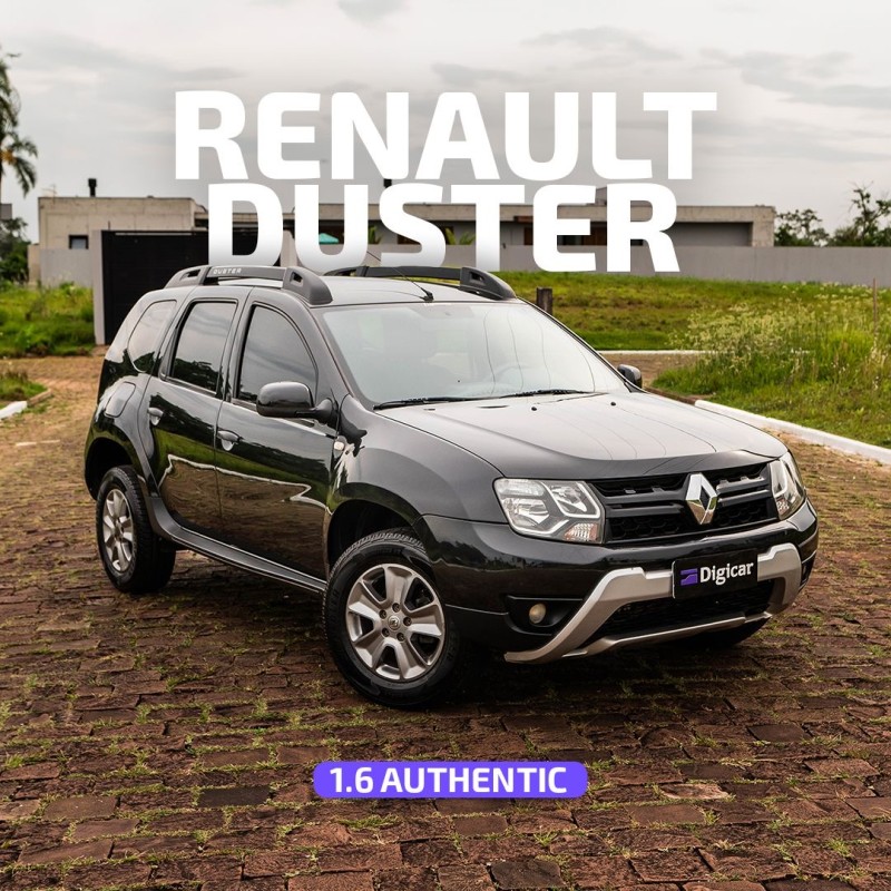 duster 1.6 authent 16v flex 4p automatico 2019 lajeado