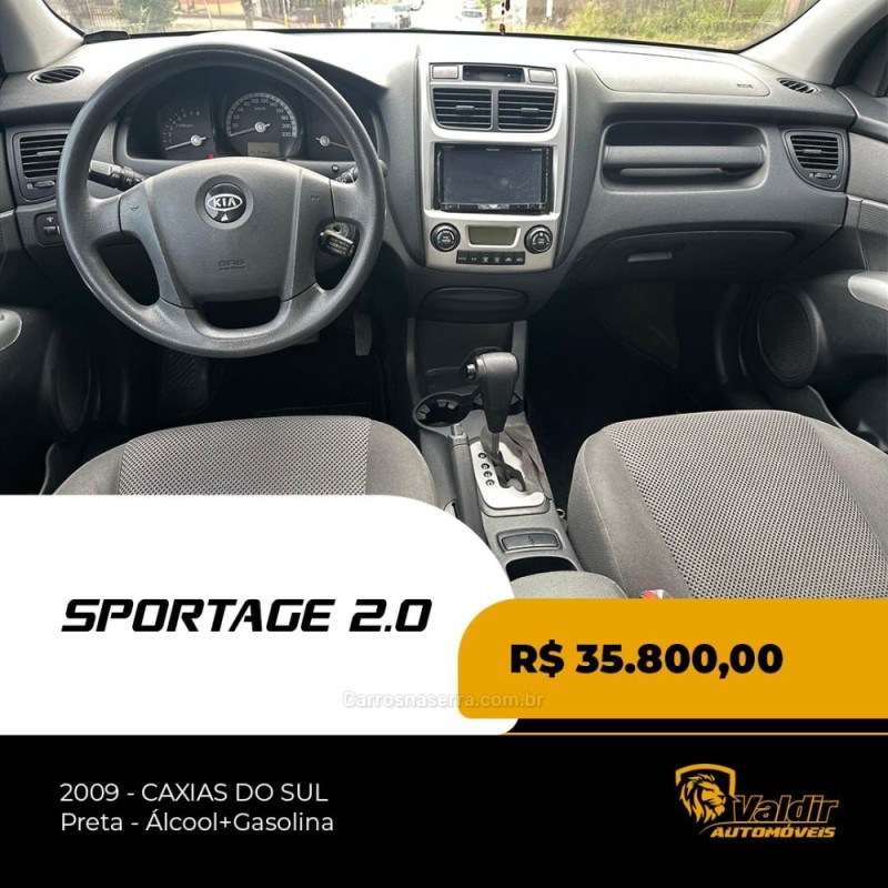 SPORTAGE 2.0 EX 4X2 16V FLEX 4P AUTOMÁTICO - 2009 - CAXIAS DO SUL