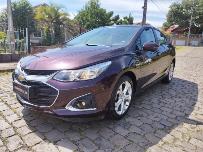 cruze 1.4 turbo lt 16v flex 4p automatico 2020 canela