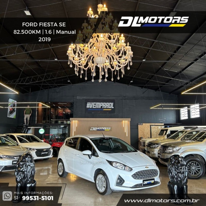 fiesta 1.6 se hatch 16v flex 4p manual 2019 lajeado