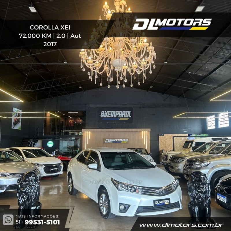 corolla 2.0 xei 16v flex 4p automatico 2017 lajeado