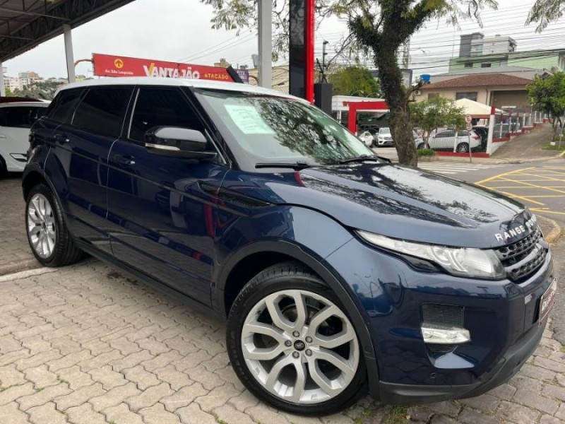 range rover evoque 2.0 dynamic tech 4wd 16v gasolina 4p automatico 2013 caxias do sul