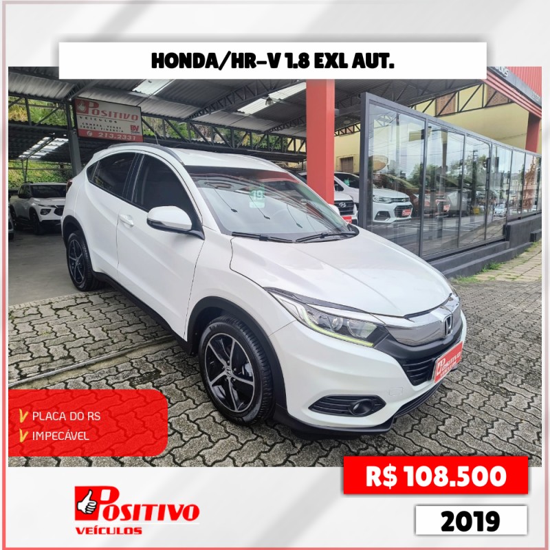 hr v 1.8 16v flex exl 4p automatico 2019 caxias do sul