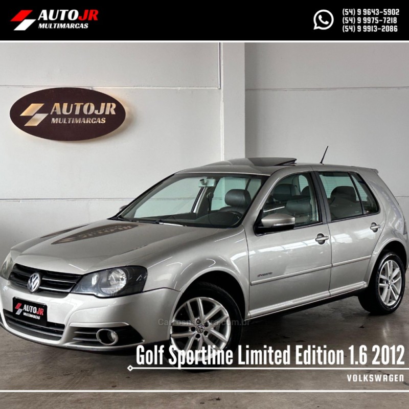 golf 1.6 mi sportline limited edition 8v flex 4p manual 2012 vacaria