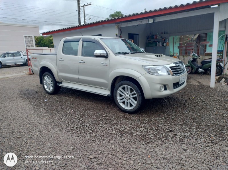 HILUX 3.0 SRV 4X4 CD 16V TURBO INTERCOOLER DIESEL 4P AUTOMÁTICO - 2012 - SOMBRIO