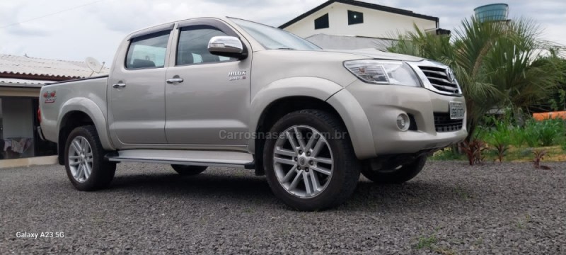 HILUX 3.0 SRV 4X4 CD 16V TURBO INTERCOOLER DIESEL 4P AUTOMÁTICO - 2012 - SOMBRIO