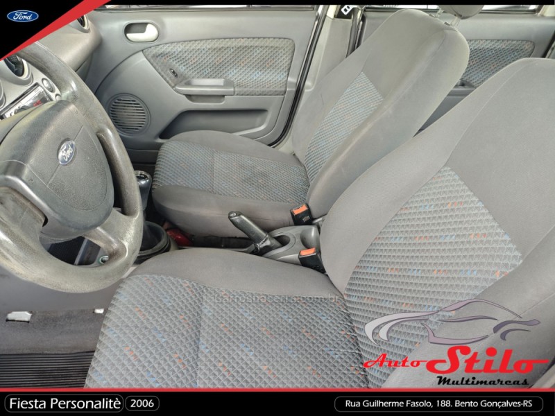 FIESTA 1.0 MPI PERSONNALITÉ 8V GASOLINA 4P MANUAL - 2006 - BENTO GONçALVES