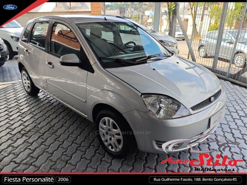 FIESTA 1.0 MPI PERSONNALITÉ 8V GASOLINA 4P MANUAL - 2006 - BENTO GONçALVES