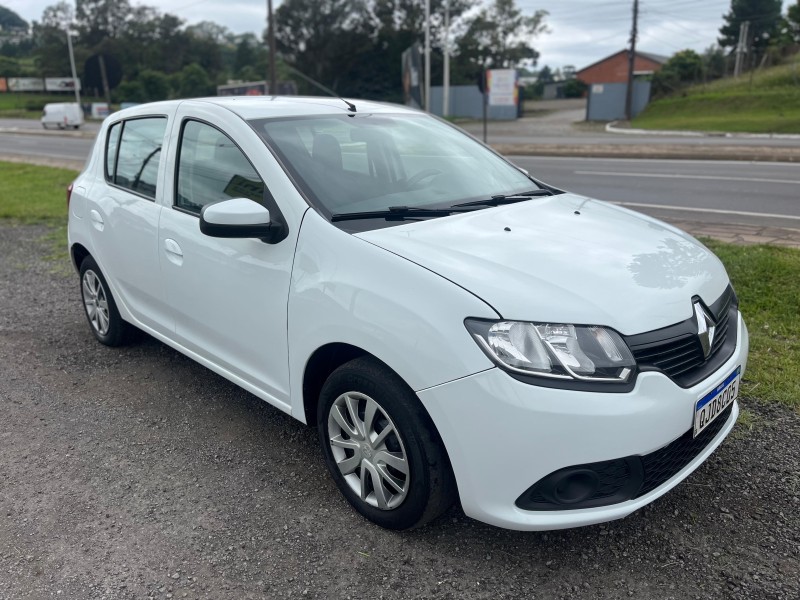 SANDERO 1.0 AUTHENTIQUE 8V FLEX 4P MANUAL - 2019 - FARROUPILHA