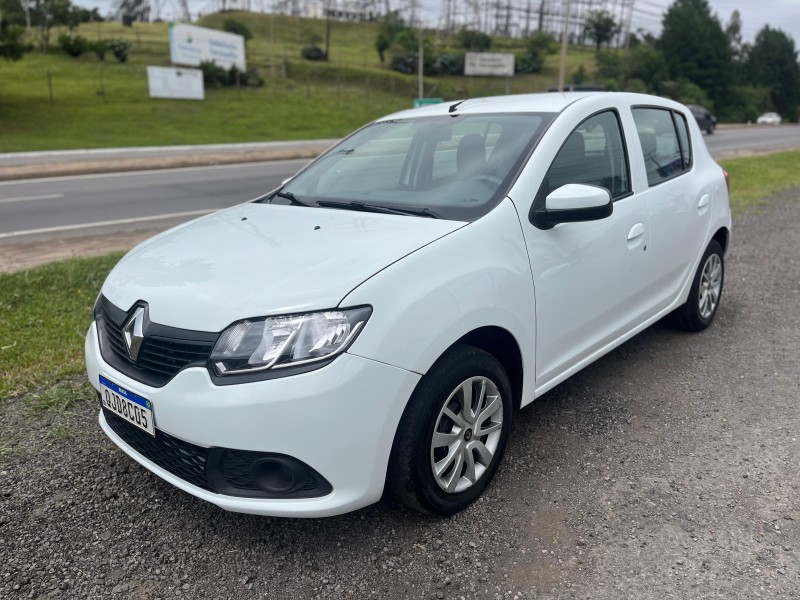 SANDERO 1.0 AUTHENTIQUE 8V FLEX 4P MANUAL - 2019 - FARROUPILHA