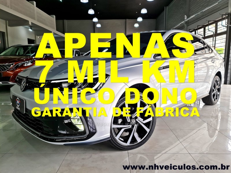 virtus 1.4 250 tsi 16v exclusive flex 4p automatico 2023 novo hamburgo