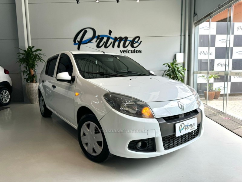 SANDERO 1.6 EXPRESSION 16V FLEX 4P MANUAL - 2014 - ESTâNCIA VELHA