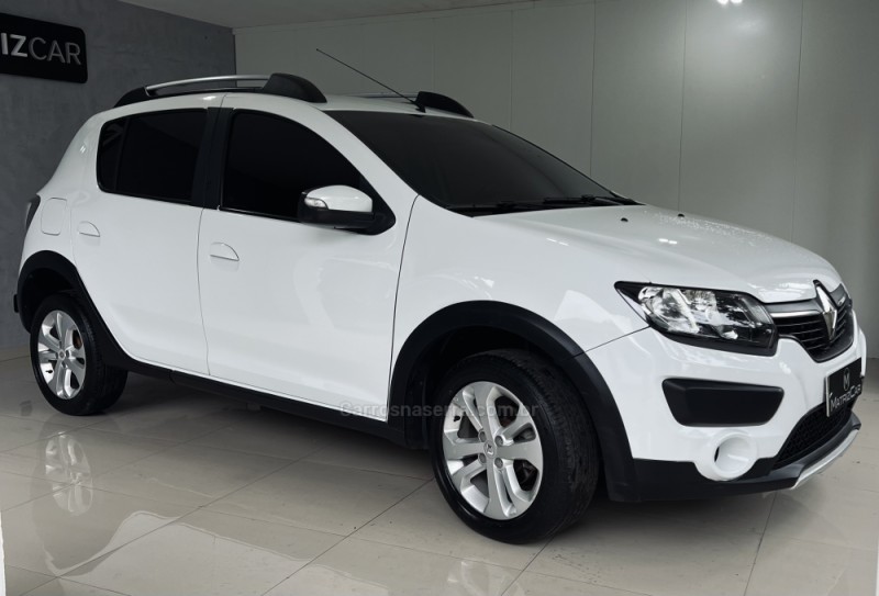 SANDERO 1.6 STEPWAY 16V FLEX 4P MANUAL - 2016 - CANELA