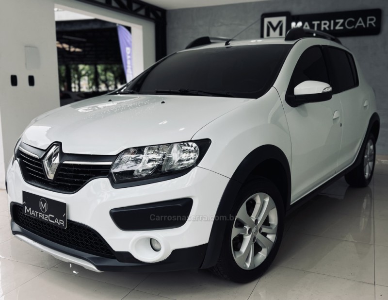 SANDERO 1.6 STEPWAY 16V FLEX 4P MANUAL - 2016 - CANELA