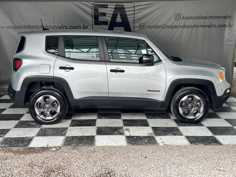 RENEGADE 2.0 16V TURBO DIESEL SPORT 4P 4X4 AUTOMÁTICO - 2016 - NOVA PRATA