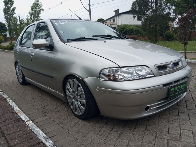 PALIO 1.0 MPI EX 8V GASOLINA 4P MANUAL - 2002 - CAXIAS DO SUL