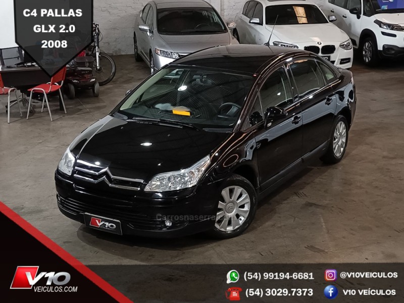 C4 2.0 GLX PALLAS 16V GASOLINA 4P AUTOMÁTICO - 2008 - CAXIAS DO SUL