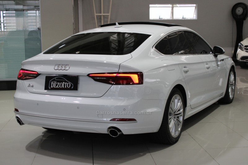 A5 2.0 TFSI SPORTBACK PRESTIGE PLUS 16V GASOLINA 4P S-TRONIC - 2019 - CAXIAS DO SUL