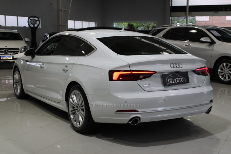 A5 2.0 TFSI SPORTBACK PRESTIGE PLUS 16V GASOLINA 4P S-TRONIC - 2019 - CAXIAS DO SUL