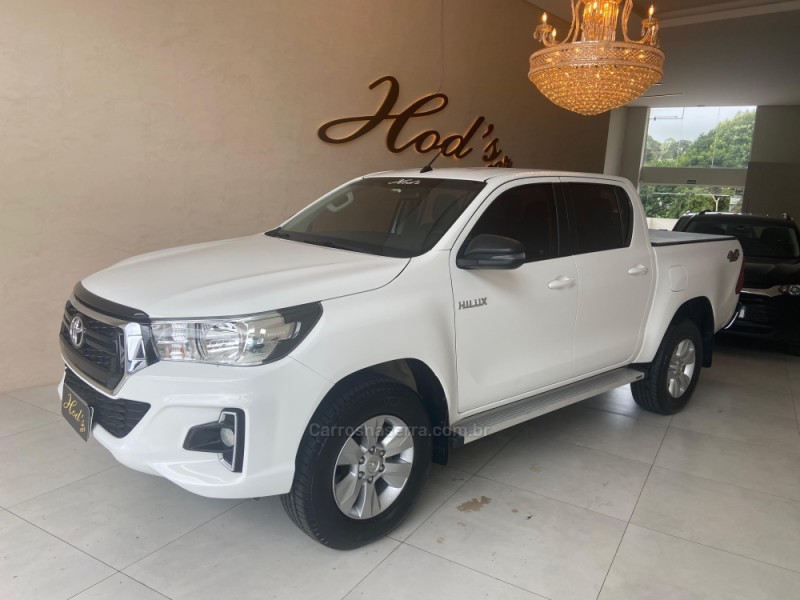 hilux 3.0 sr 4x4 cd 16v turbo intercooler diesel 4p automatico 2019 canela