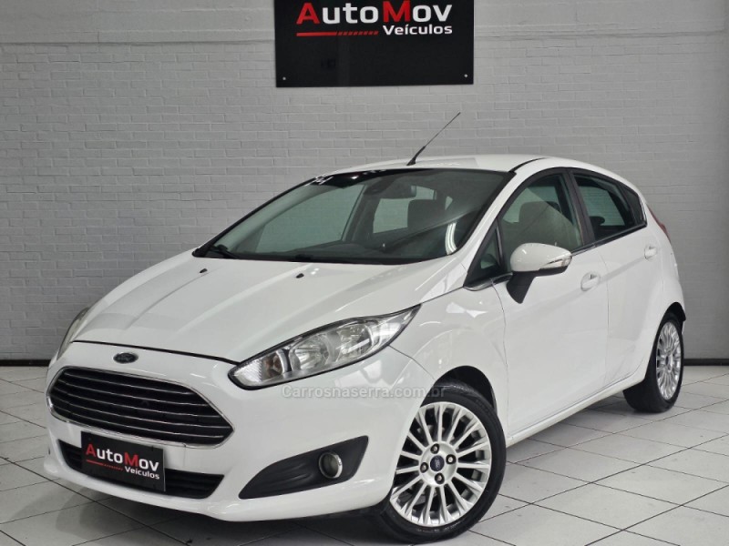 fiesta 1.6 titanium hatch 16v flex 4p automatico 2014 caxias do sul