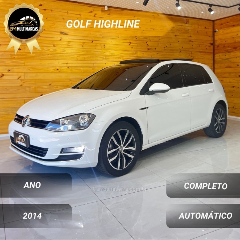 golf 1.4 tsi highline 16v gasolina 4p automatico 2014 vacaria