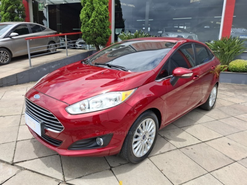 FIESTA 1.6 TITANIUM SEDAN 16V FLEX 4P AUTO - 2015 - BENTO GONçALVES