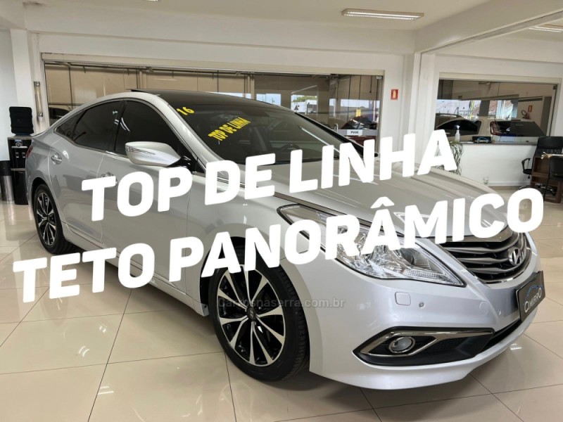 azera 3.0 mpfi gls v6 24v gasolina 4p automatico 2016 taquara