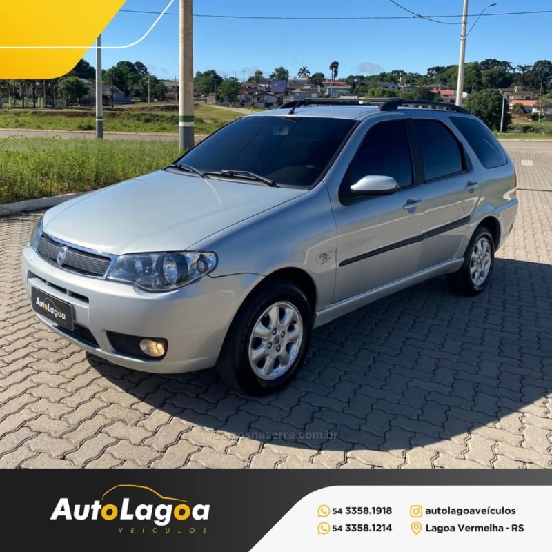 PALIO 1.4 MPI FIRE ELX WEEKEND 8V FLEX 4P MANUAL - 2007 - LAGOA VERMELHA