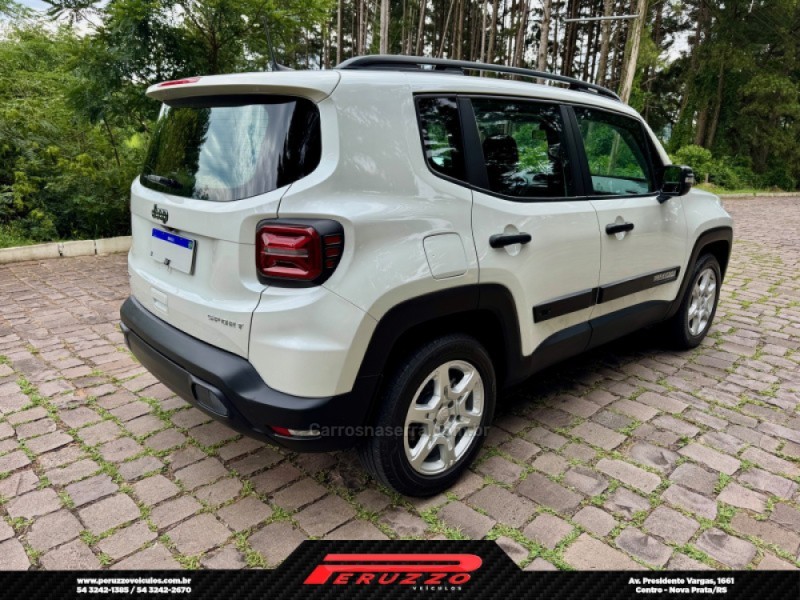 RENEGADE 1.3 SPORT T270 16V TURBO FLEX 4P AUTOMÁTICO - 2022 - NOVA PRATA