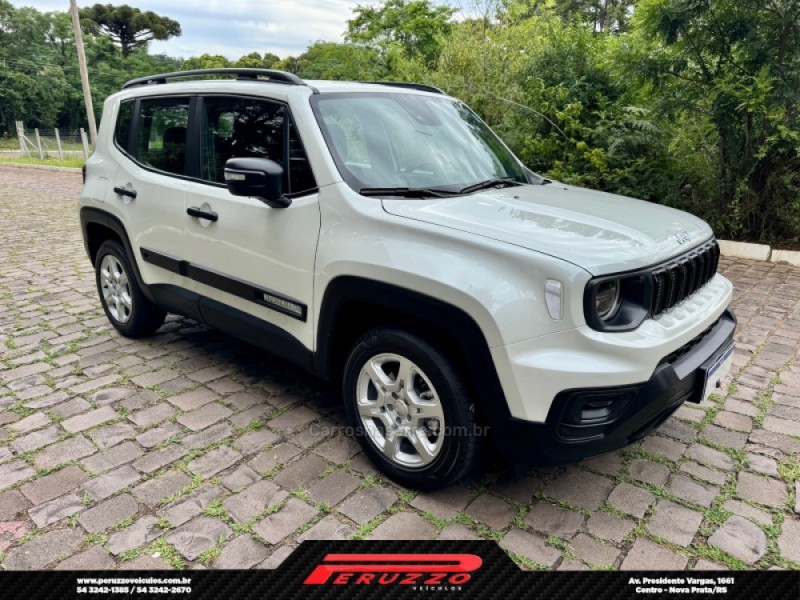 RENEGADE 1.3 SPORT T270 16V TURBO FLEX 4P AUTOMÁTICO - 2022 - NOVA PRATA