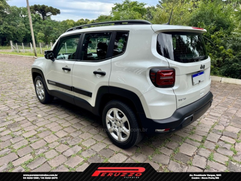 RENEGADE 1.3 SPORT T270 16V TURBO FLEX 4P AUTOMÁTICO - 2022 - NOVA PRATA