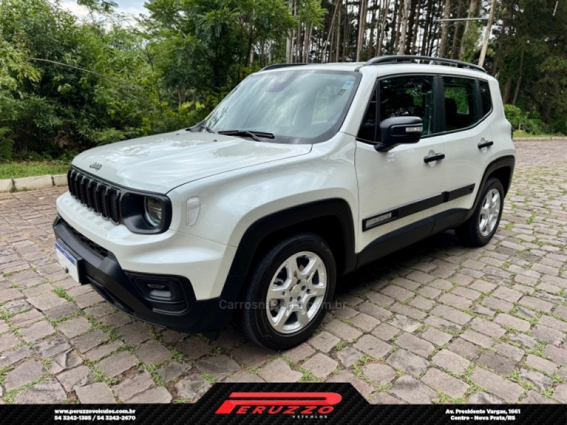 renegade 1.3 sport t270 16v turbo flex 4p automatico 2022 nova prata