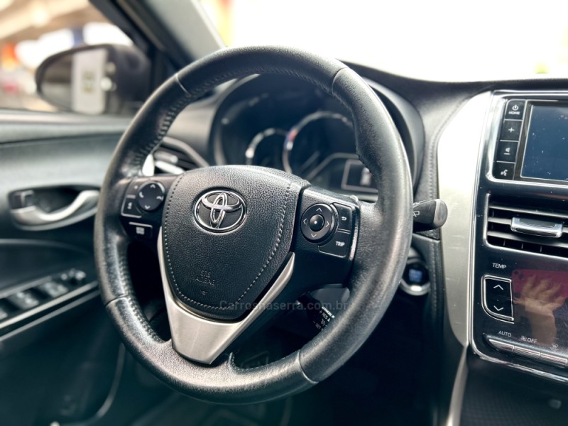 YARIS 1.5 XS 16V FLEX 4P AUTOMÁTICO - 2019 - NOVO HAMBURGO