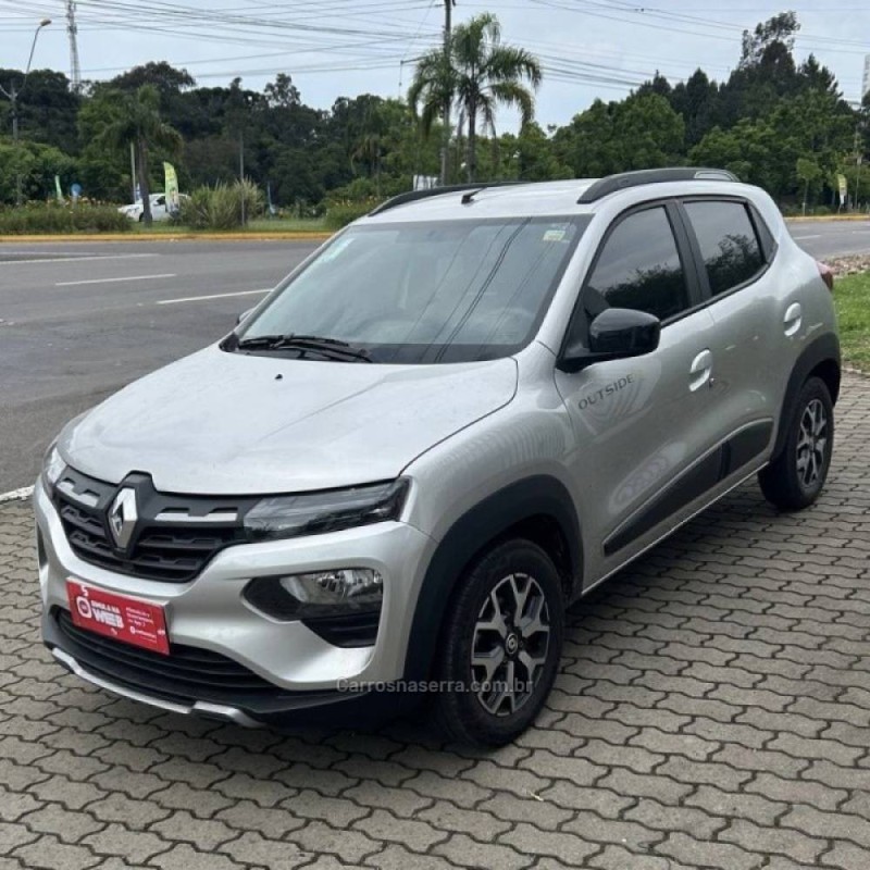 kwid 1.0 12v outsider flex 4p manual 2023 caxias do sul