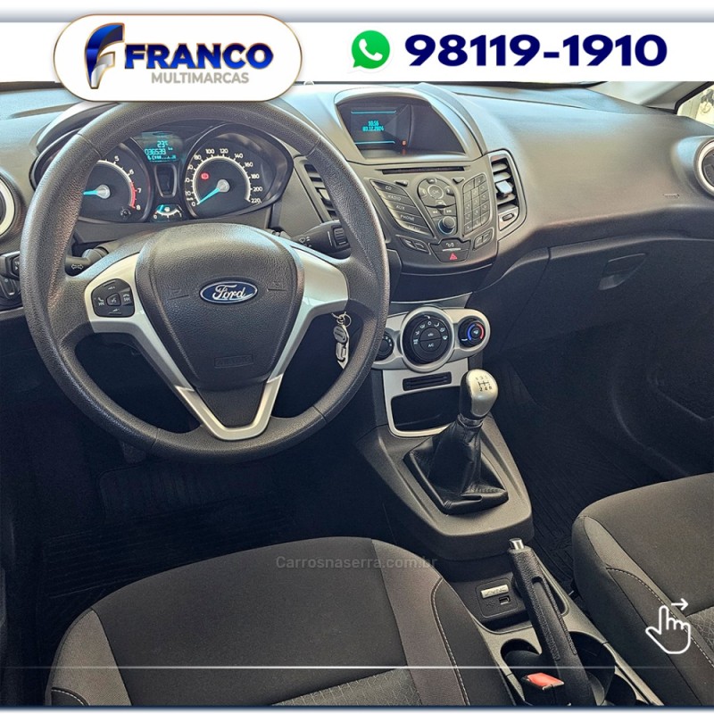 FIESTA 1.6 SE STYLE HATCH 16V FLEX 4P MANUAL - 2019 - VACARIA