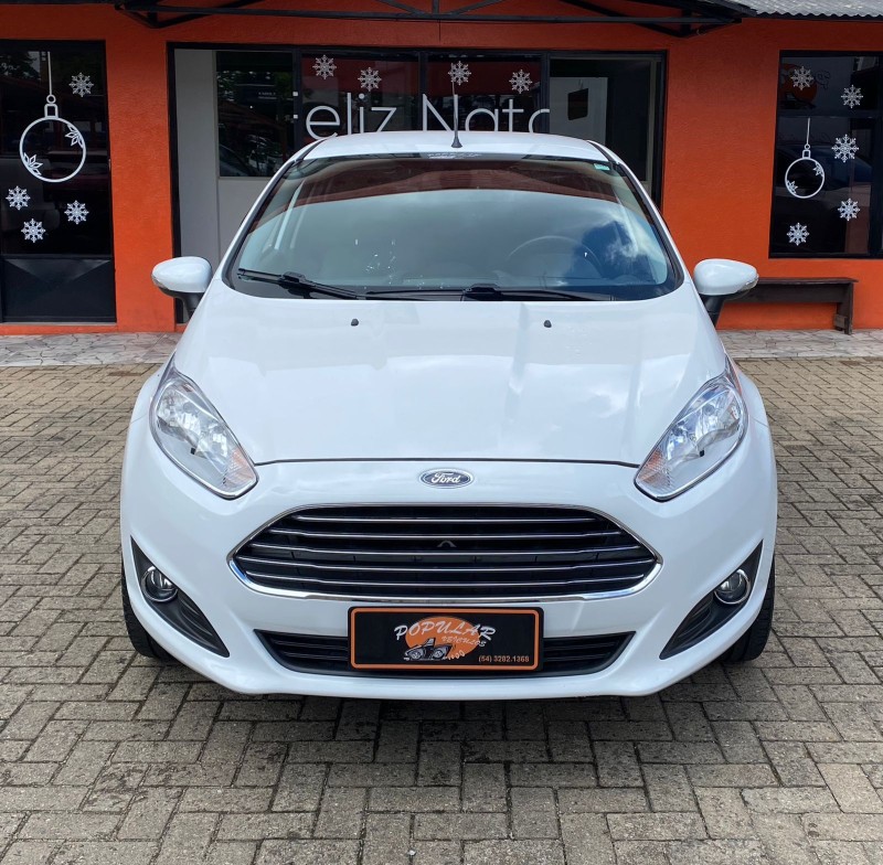 FIESTA 1.6 TITANIUM HATCH 16V FLEX 4P AUTOMÁTICO - 2017 - CANELA