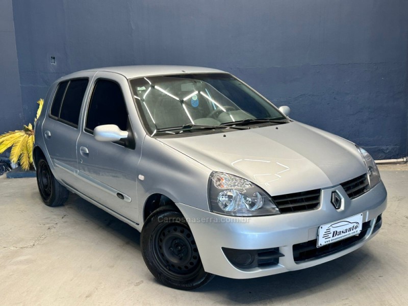 CLIO 1.0 AUTHENTIQUE 8V GASOLINA 4P MANUAL - 2007 - CAXIAS DO SUL