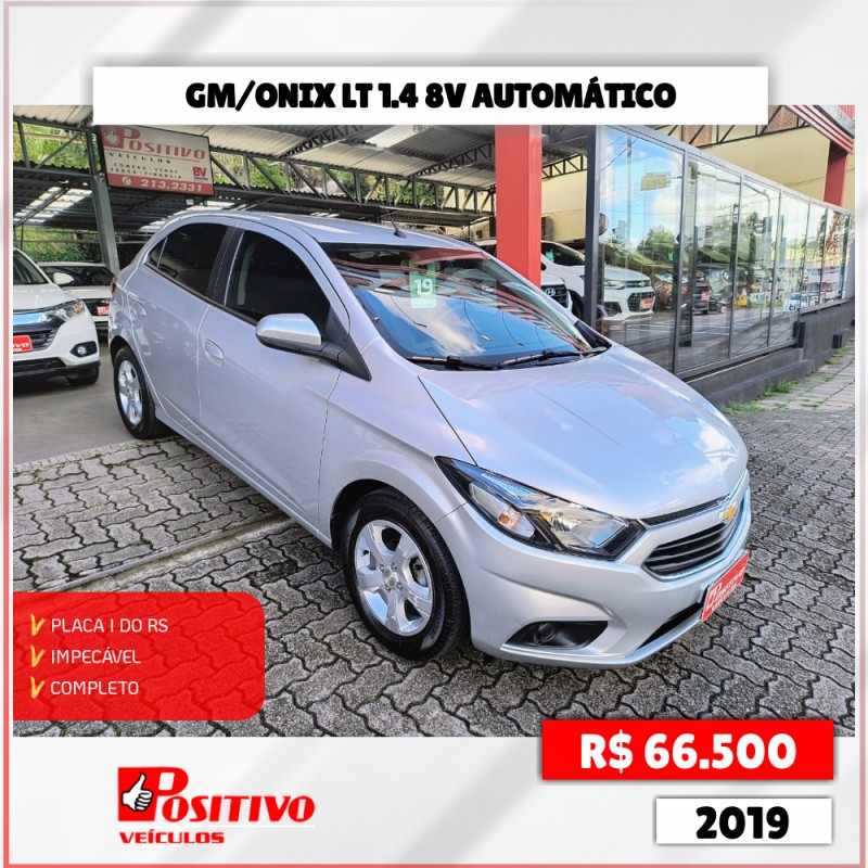 onix 1.4 mpfi lt 8v flex 4p automatico 2019 caxias do sul