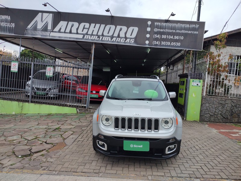 RENEGADE 1.8 16V FLEX LIMITED 4P AUTOMÁTICO - 2018 - CAXIAS DO SUL