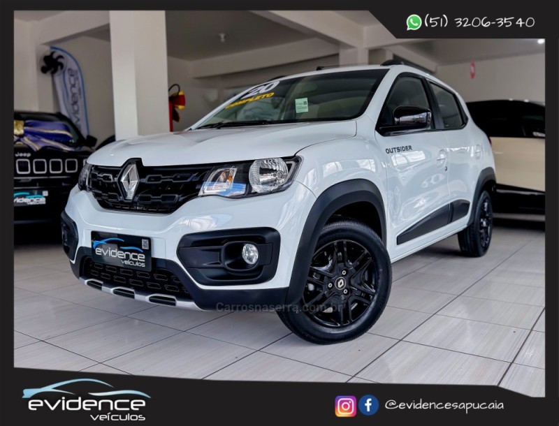 KWID 1.0 12V OUTSIDER FLEX 4P MANUAL - 2020 - SAPUCAIA DO SUL