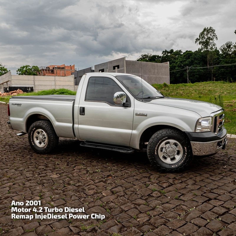 F-250 4.2 XLT 4X2 CS TURBO DIESEL 2P MANUAL - 2001 - LAJEADO