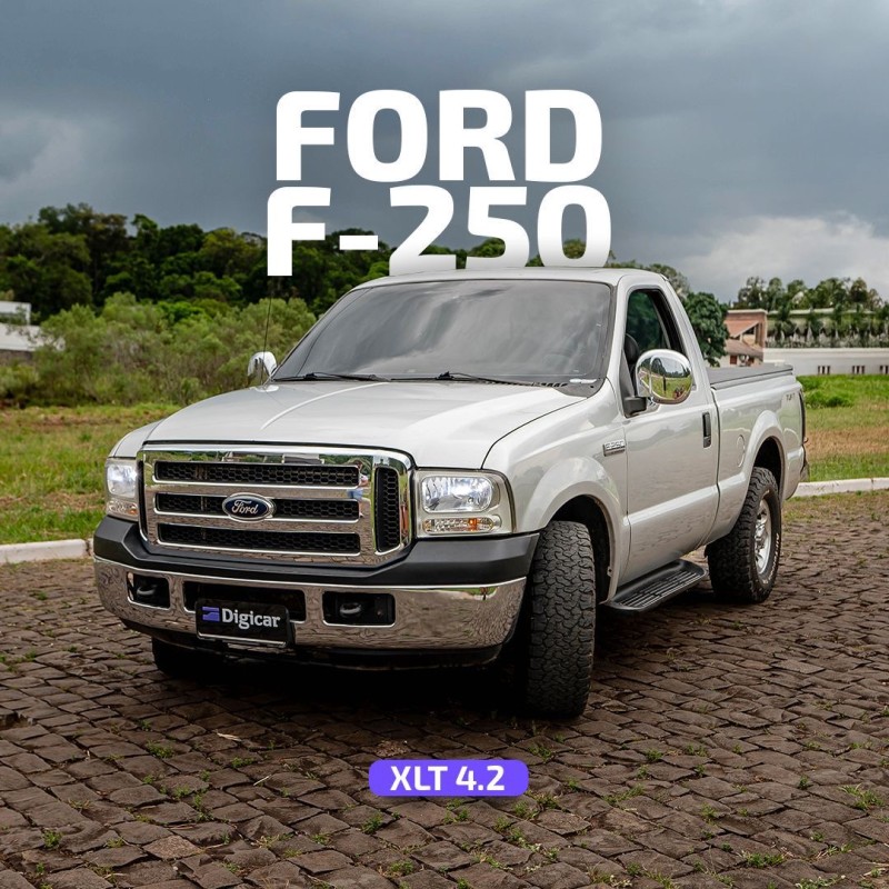 f 250 4.2 xlt 4x2 cs turbo diesel 2p manual 2001 lajeado