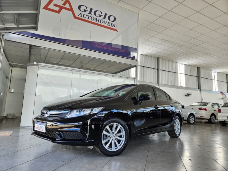 civic 1.8 lxs 16v flex 4p manual 2015 tapejara