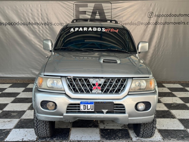 PAJERO SPORT 2.8 4X4 8V TURBO INTERCOOLER DIESEL 4P AUTOMÁTICO - 2001 - NOVA PRATA